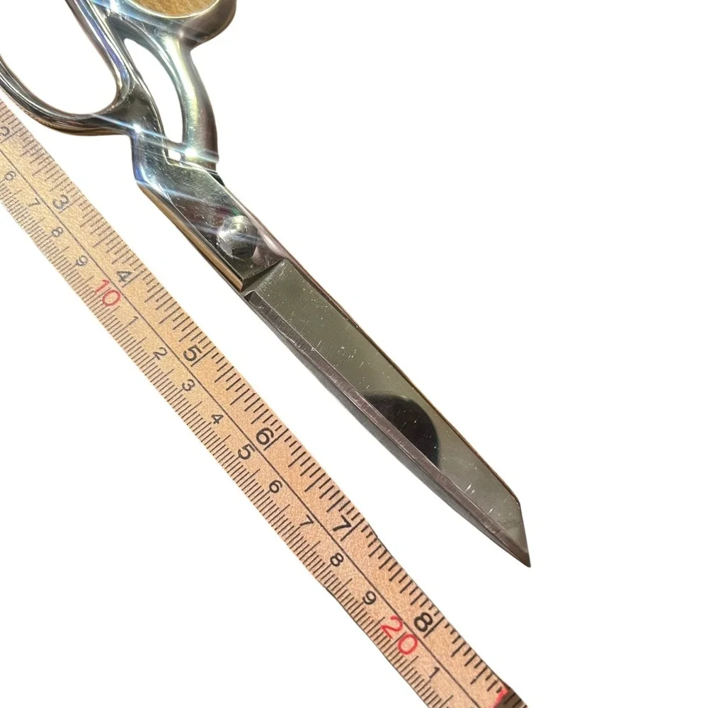 Gingher 8 Inch Dressmaker Shears Chrome Plated Fabric Scissors Brazil